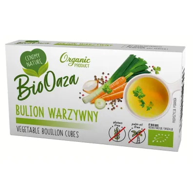 BioOaza Kostka roso�owa warzywna 6 x 11 g Bio