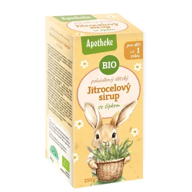 Apotheke Syrop dla dzieci z babki lancetowatej i dzikiej r�y od 1 roku �ycia 250 g Bio