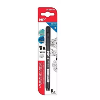 Mp Main Paper Marker precyzyjny kaligraficzny czarny 0.1mm