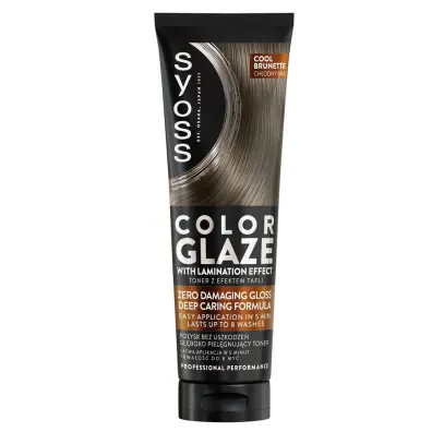 Syoss Color Glaze Glossing Toner toner do w�os�w Cool Brown 130 ml