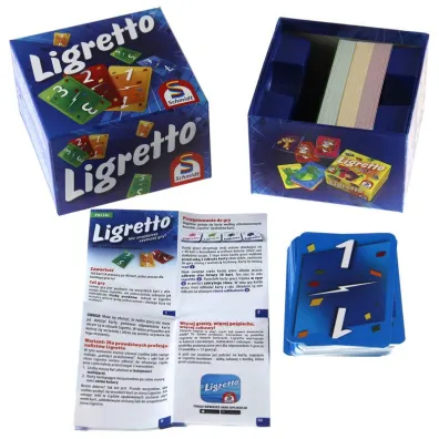 Ligretto. Niebieskie pude�ko