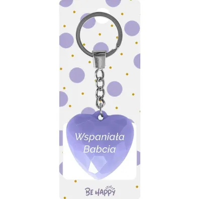 Be-Happy Gifts Brelok prezentowy - Wspania�a Babcia