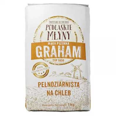 Pzz Podlaskie Myny Mka pszenna graham typ 1850 1 kg