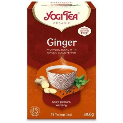 Yogi Tea Herbatka imbirowa (ginger) 17 x 1,8 g Bio