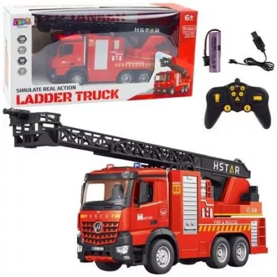Wz straacki RC z wysuwan drabin Leantoys