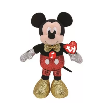 Beanie Babies. Mickey and Minnie - Myszka Miki 20 cm Meteor