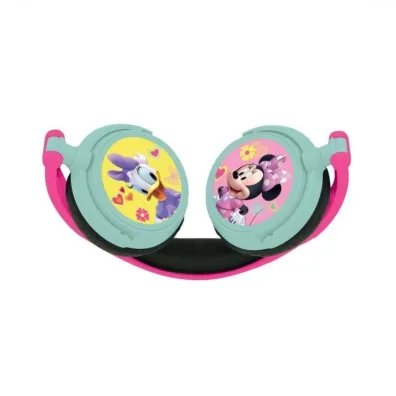 Sk�adane s�uchawki przewodowe stereo myszka minnie z g�o�no�ci� bezpieczn� dla dzieci Lexibook HP010MN