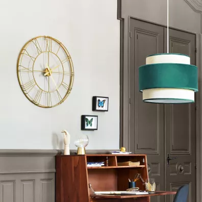 Zegar cienny Cason Gold 70 cm