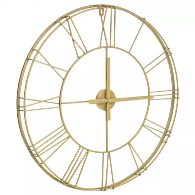 Zegar cienny Cason Gold 70 cm