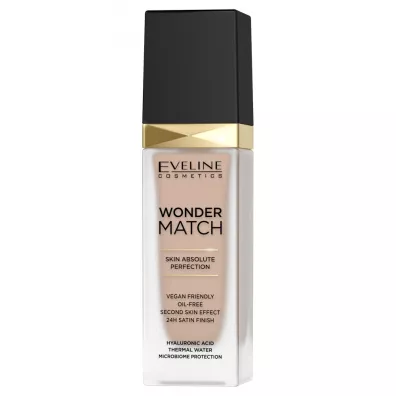Eveline Cosmetics Wonder Match luksusowy podk�ad do twarzy dopasowuj�cy si� 35 Sunny Beige 30 ml