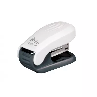 Tetis Mini zszywacz 24/6 czarny 12 kartek