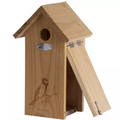Esschert Design Budka lgowa z drewna sosnowego h30 cm