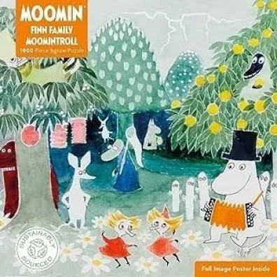 FTJPL32 Puzzle 1000 Muminki Rodzina Finn Flame Tree