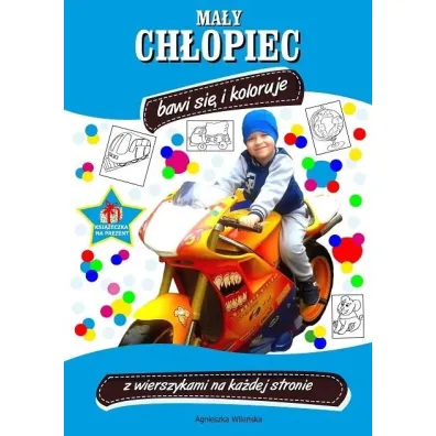Ma�y ch�opiec bawi si� i koloruje - Agnieszka Wile�ska