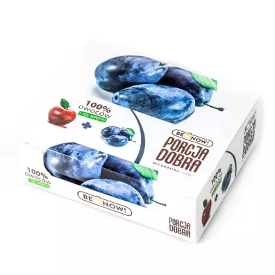Porcja Dobra Przekska jabkowo-liwkowa zgrzewka 24 x 16 g