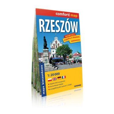 Comfort! map Rzeszów 1:20 000 midi plan miasta