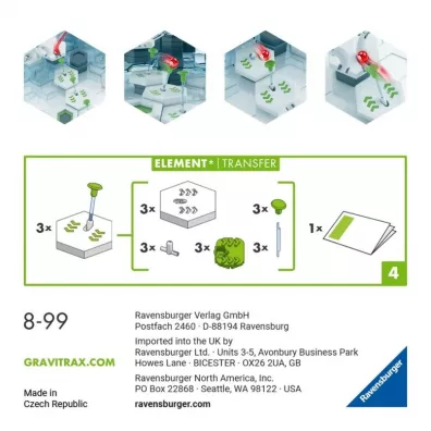 Gravitrax. Dodatek Transfer Ravensburger