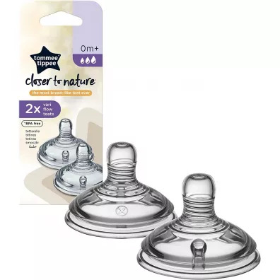TOMMEE TIPPEE Zestaw 2 smoczk�w VARI FLOW CTN TTP 424587 Tm Toys