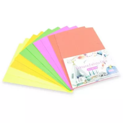 Penword Tektura A4 falista fluo 10 szt.