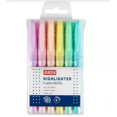 Easy Stationery Zakre�lacz Flash 6 szt.