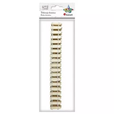 Titanum Drewniany p�otek 90 cm, 30x7x2 mm
