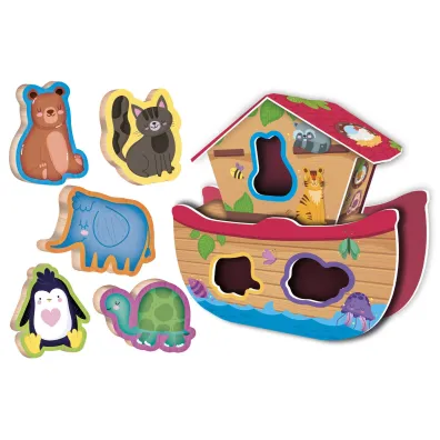 Lisciani Montessori Baby Wood Animal Fun 304-96893