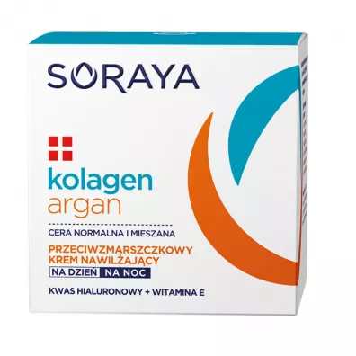 Soraya Kolagen & Argan nawil�aj�cy krem przeciwzmarszczkowy na dzie� i noc 50 ml