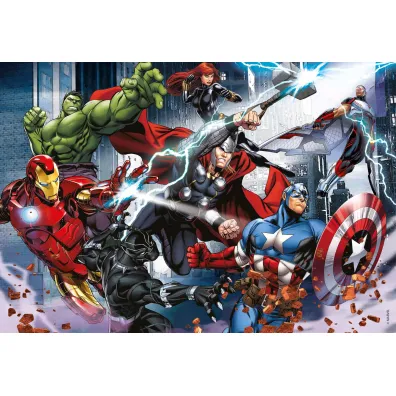 Puzzle dwustronne 108 el. Marvel Avengers Lisciani