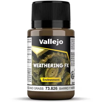 Vallejo: 73.826 - Weathering FX - Environment - Mud and Grass Effect 40ml