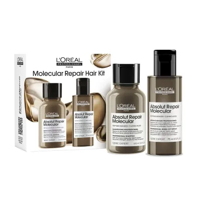 LOreal Professionnel PROFESSIONNELZestaw Molecular serum + szampon 2 szt.