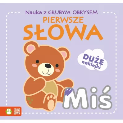 Pierwsze s�owa. Nauka z grubym obrysem