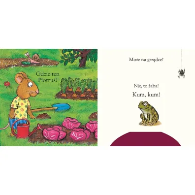 A kuku! W ogrodzie. Pola i Piotru�