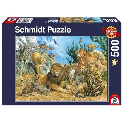 Puzzle PQ 500 el. Due koty Schmidt