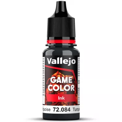 Vallejo: 72.084 - Game Color - Ink - Dark Turquoise