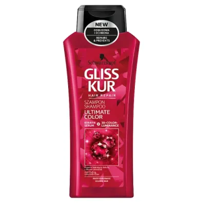 Gliss Kur Ultimate Color Shampoo szampon do w�os�w piel�gnuj�cy kolor 400 ml