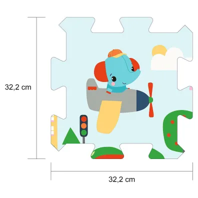 Puzzle Uk�adanka Puzzlopianka - Fisher Price Smile Trefl
