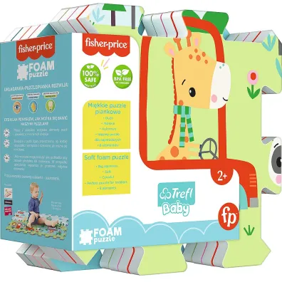 Puzzle Uk�adanka Puzzlopianka - Fisher Price Smile Trefl