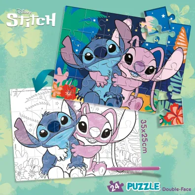 Puzzle 24 el. Lilo&Stitch Lisciani