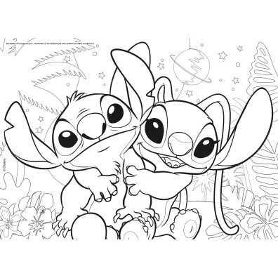 Puzzle 24 el. Lilo&Stitch Lisciani
