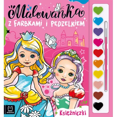 MALOWANKA Z FARBKAMI I P�DZELKIEM. KSIʯNICZKI - Agata Kaczy�ska
