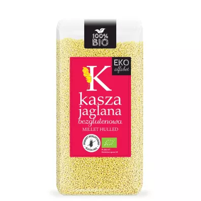 Eko Alfabet Kasza jaglana bezglutenowa 400 g Bio