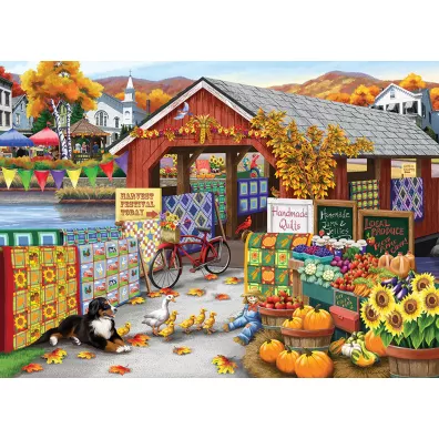 Puzzle 500 wito Plonw G3 Cobble Hill