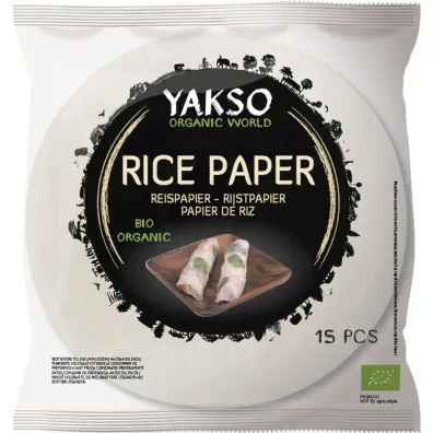 Yakso Papier ry�owy bezglutenowy 15 szt. Bio