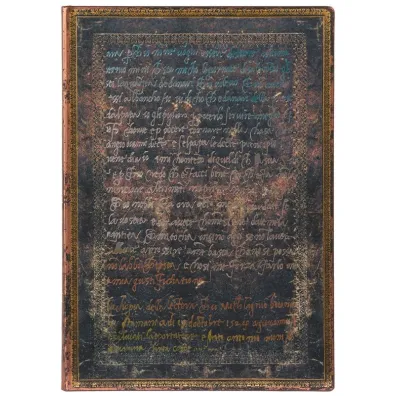 Paperblanks Embellished Manuscripts Collection Notatnik Paperblanks Michelangelo, Handwriting Midi Flexi linia