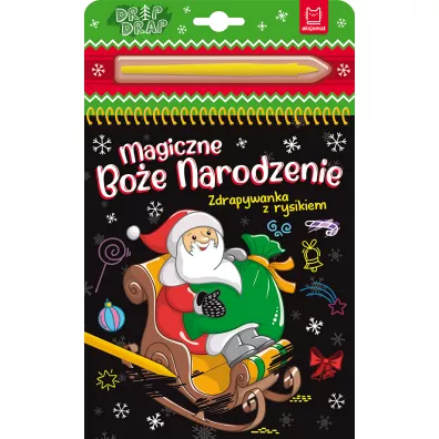 Magiczne Bo�e Narodzenie. Zdrapywanka z rysikiem