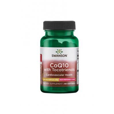 Swanson Koenzym Q10 100mg + Tokotrienole 10 mg - suplement diety