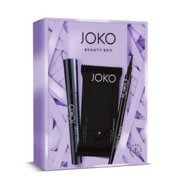 Joko Beauty Box 02 zestaw Pump Your Lashes Mascara + Eyeliner Pen + Micellar Wipes 3 szt.