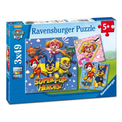 Puzzle 3x49 el. Psi Patrol Ravensburger