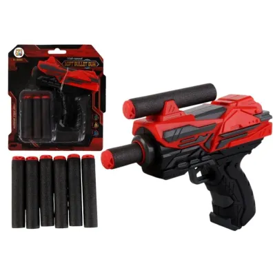 Pistolet na mi�kkie strza�ki red mini Pro Kids