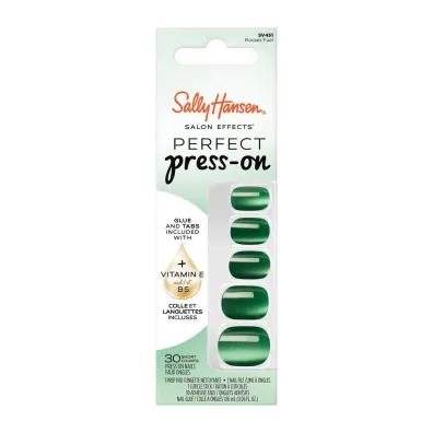 Sally Hansen Salon Effects Perfect Press On sztuczne paznokcie samoprzylepne Rocket Fuel 30 szt.
